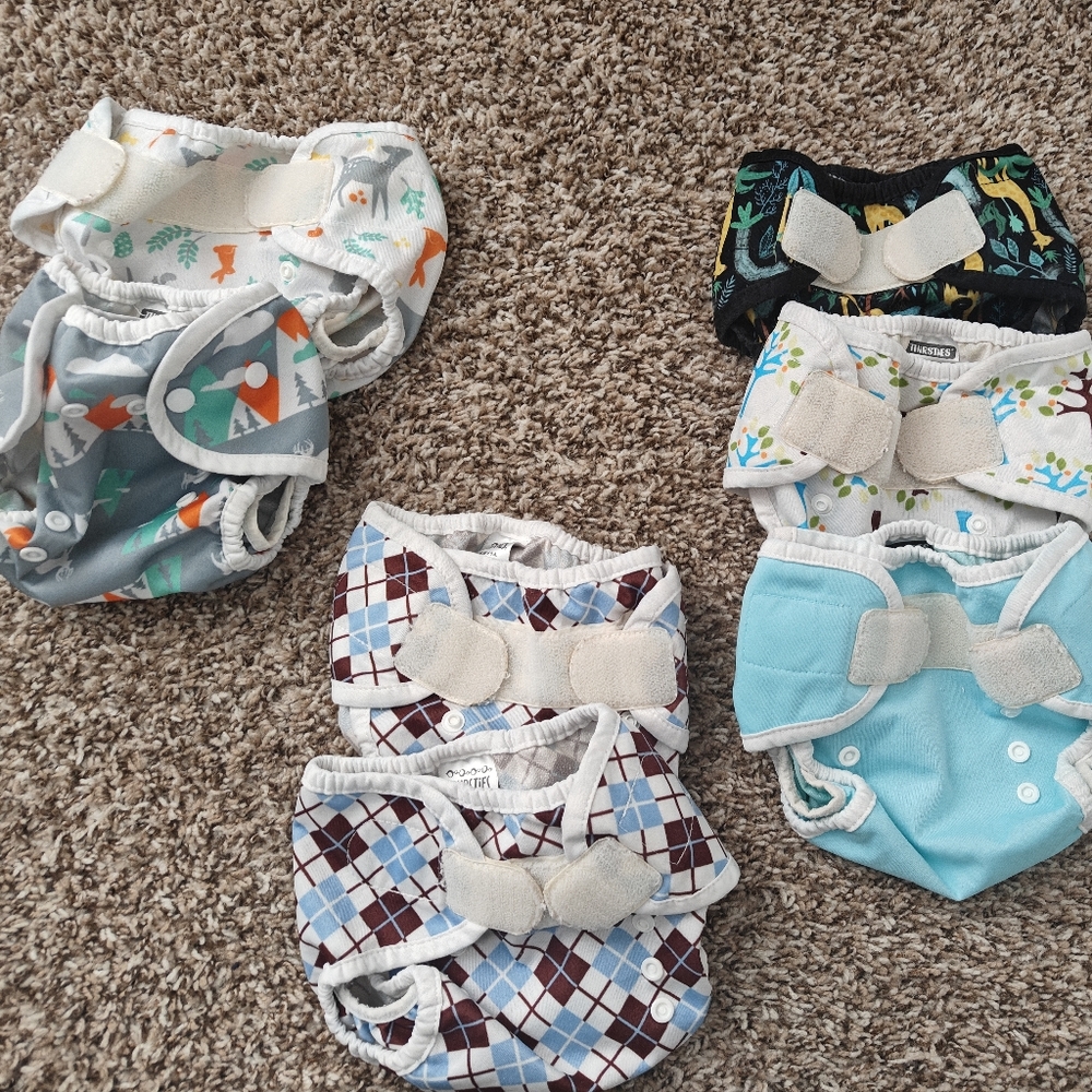 Thirsties seven size one diaper covers